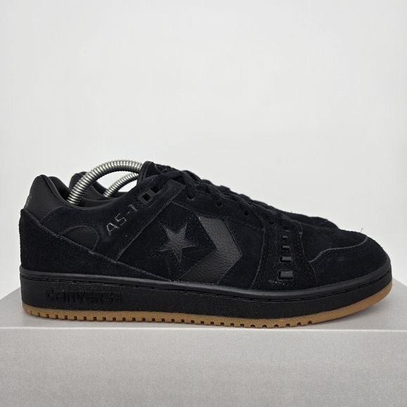 New Converse AS-1 Pro Black & Gum Skate Shoes Men\'s Size 7.5